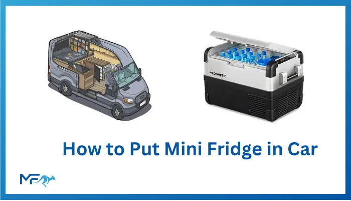 How to Put a Mini Fridge in Your Car